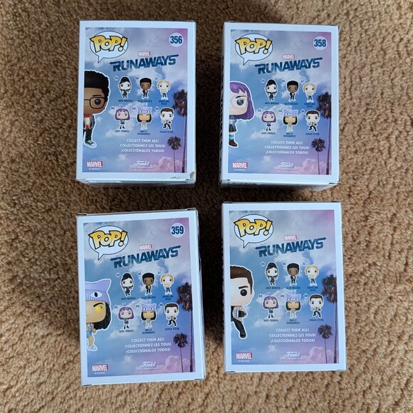 Marvel Runaways Lot of 4 NIB! - Picture 3 of 5